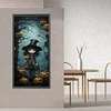 (30*70cm)Halloween Pumpkin Witch - Full Round Drill Diamond Painting