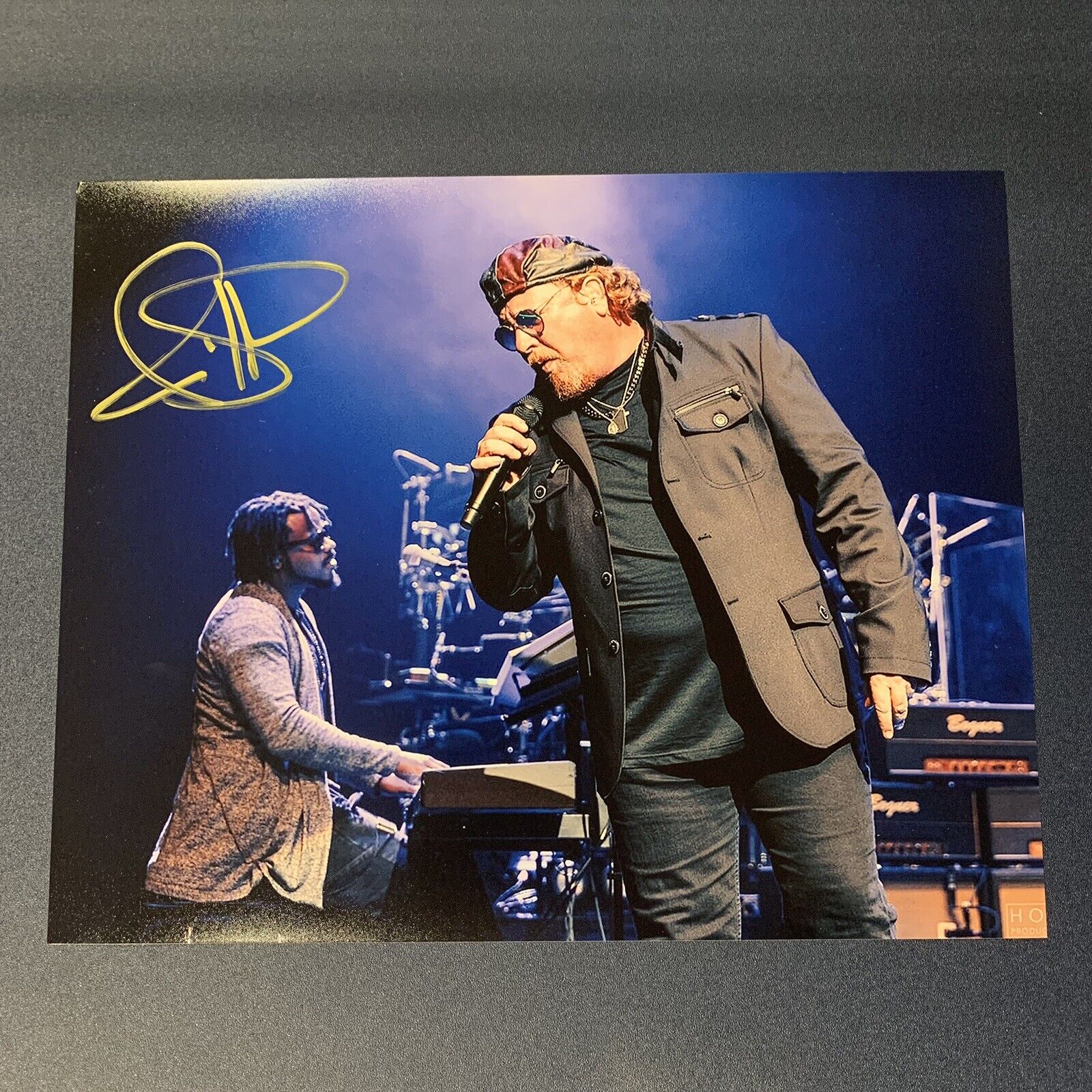 JOSEPH WILLIAMS HAND SIGNED 8x10 Photo Poster painting AUTOGRAPHED TOTO BAND LEAD SINGER COA