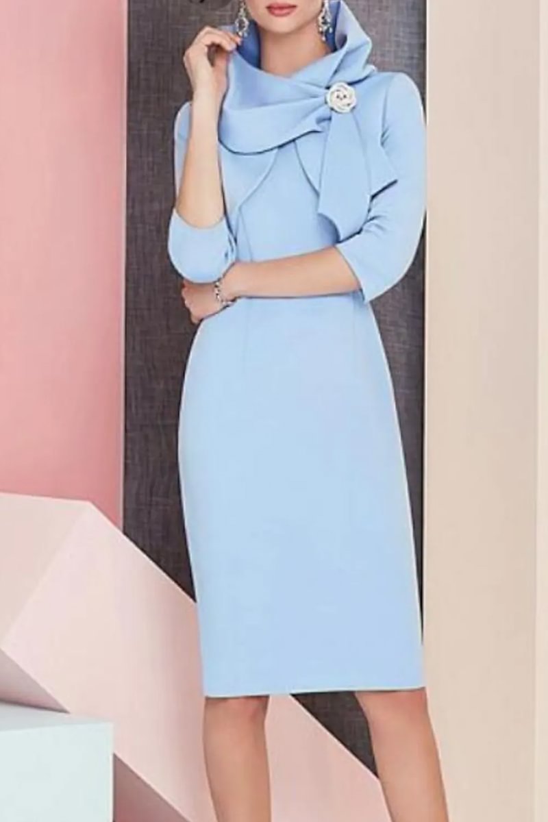 Sheath  Mother of the Bride Dress 