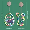 Easter Window Lights 2 Pack Easter Egg and Bunny Shaped Battery Operated Indoor Lights Holiday Decorations for Indoor Outdoor Party Decor