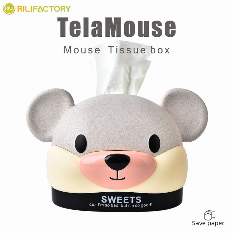 Tela Mouse Tissue Box Rilifactory