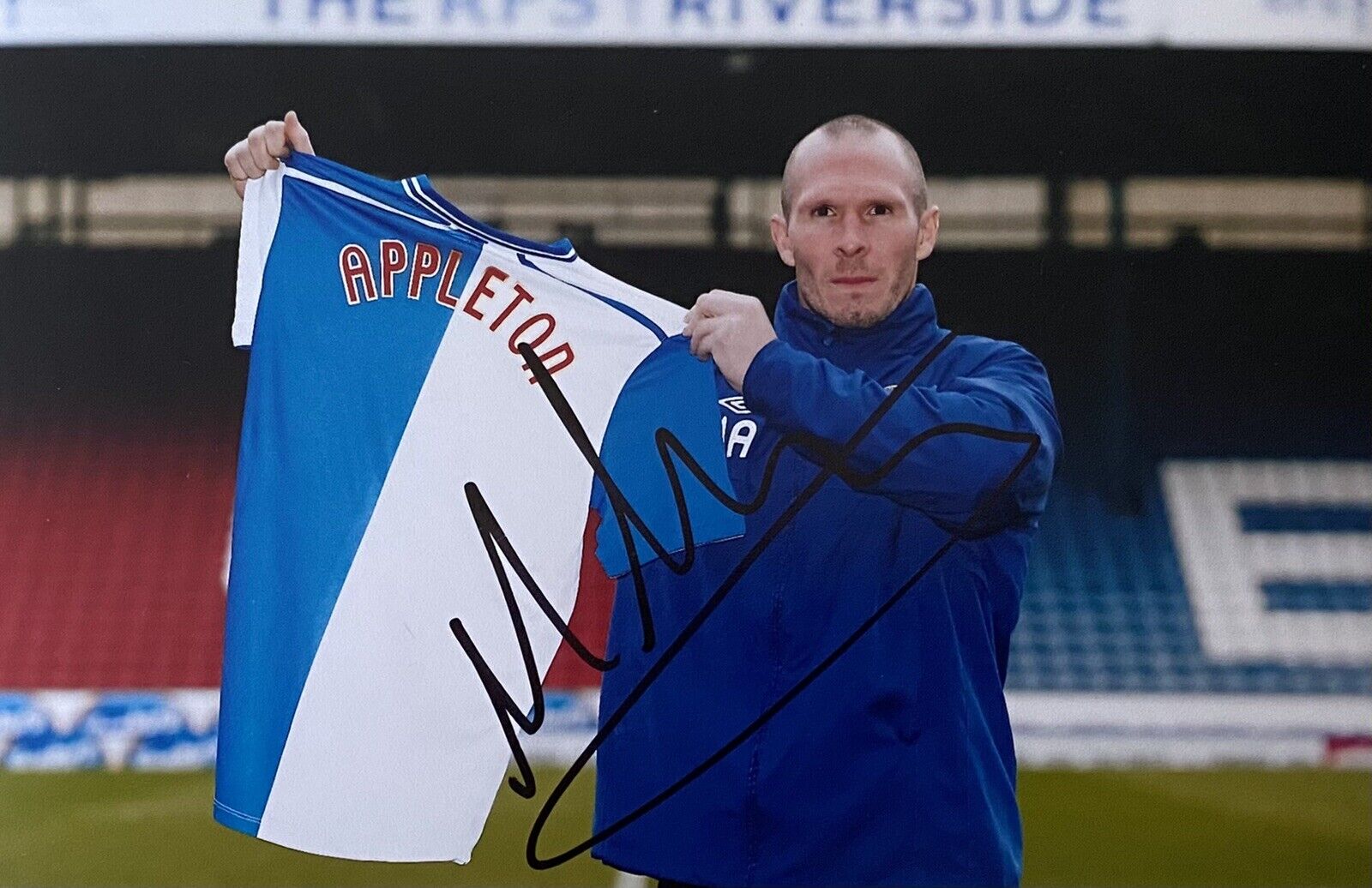 Michael Appleton Genuine Signed Blackburn Rovers 6X4 Photo Poster painting 3