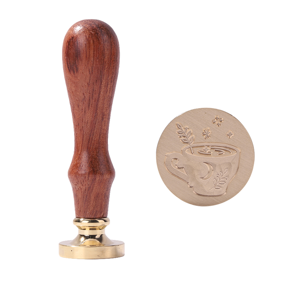 

25mm Retro Wax Stamp Copper Head with Handle - Wax Seal Stamp, 501 Original