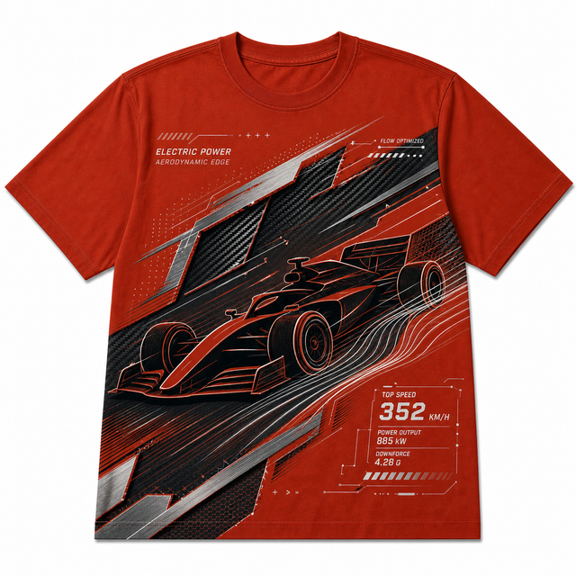 Motorsport Formula Motion Cotton T-Shirt