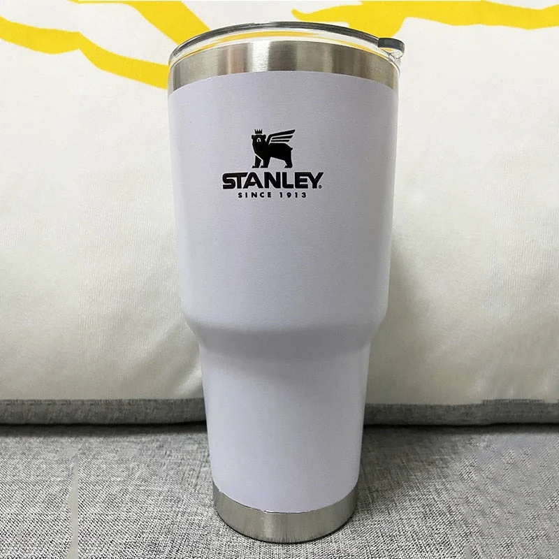 Stanley 20oz/30oz Double Wall Classic Series Stainless Steel Vacuum Beer Mug Vacuum Coffee Juice Adventure Stacking Beer Cup