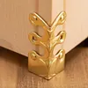 6PCS Retro Metal Corner Protector Iron Skiffers Skirting Board Corner Protector
