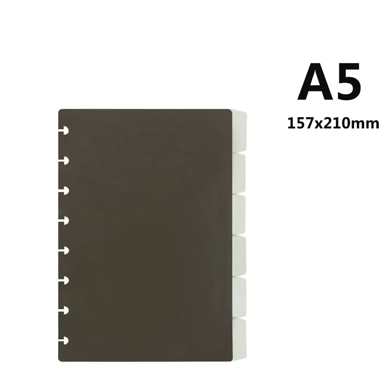 Fromthenon Discbound Notebook Dividers A5A6 A4 Mushroom Hole Planner Inserts Index Pages Diary Cover Office Stationery
