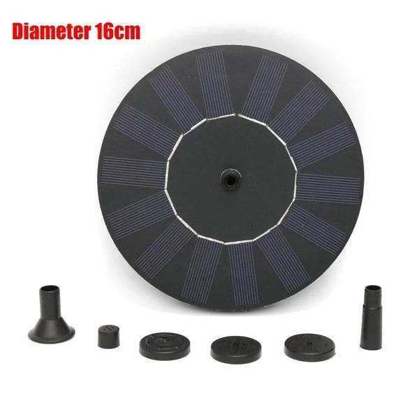 Solar Fountain Water Pump for Bird Bath