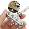Adjustable Cutting Guide Rail 20inch Universal Cutting Circular Saw Guide Rail Four Axis Circular Saw Rip Fence Kit for Straight Edge