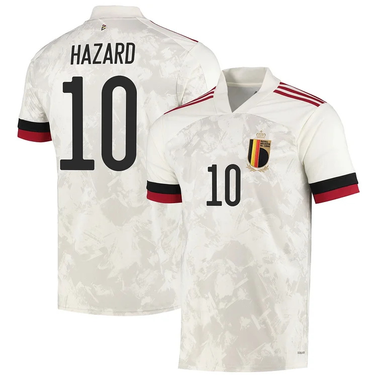 Belgien Eden Hazard 10 Away Trikot EM 2021-2022