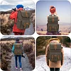 Kamerarucksack f&uuml;r Canon/Sony, Gro&szlig; Vintage Fotorucksack,DSLR Kameratasche,Fotografieren Rucksack f&uuml;r 15,6 Zoll Laptop,Wandern Rucksack f&uuml;r Kamera Zubeh&ouml;r und Outdoor Sport