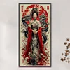 Beauty And The Dragon-11CT Stamped Cross Stitch 50*100cm/19.69*39.37in (Big Size)