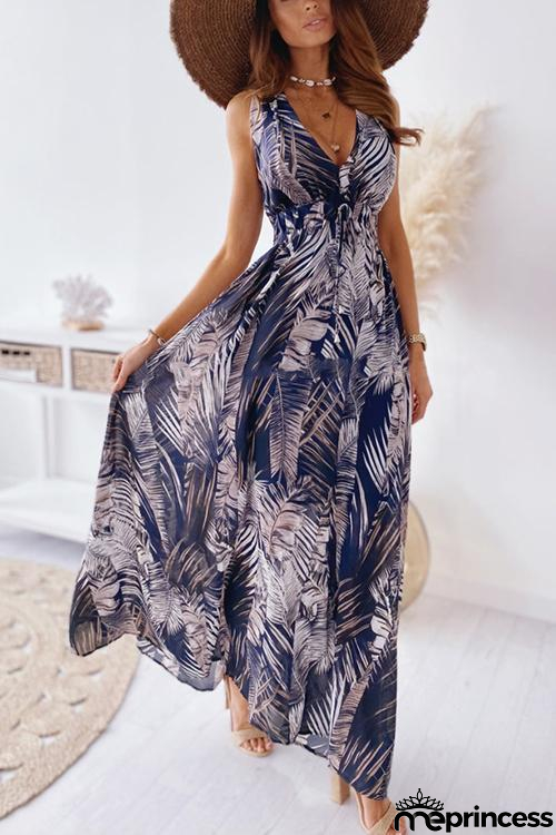Modern and Breezy Maxi Dress