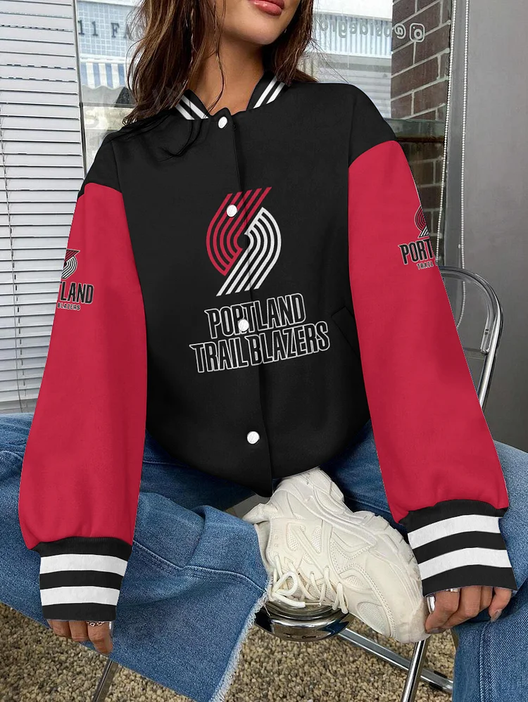Portland Trail Blazers Limited Edition Full-Snap Casual Jacket