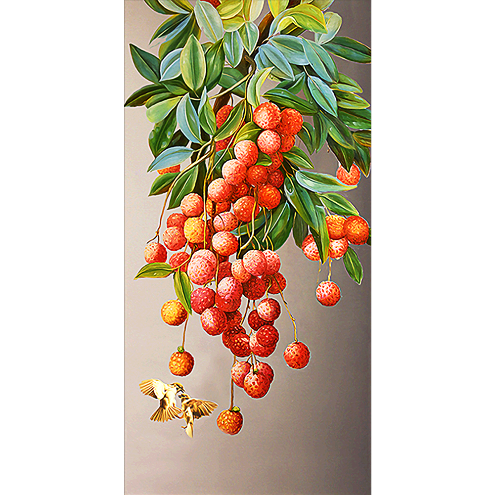 

45*85CM - Round Drill Diamond Painting - Fruitful, 501 Original
