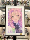 Love Hashira Mitsuri Kanroji Decorative Painting - Demon Slayer: Kimetsu No Yaiba - Xingkong Studio