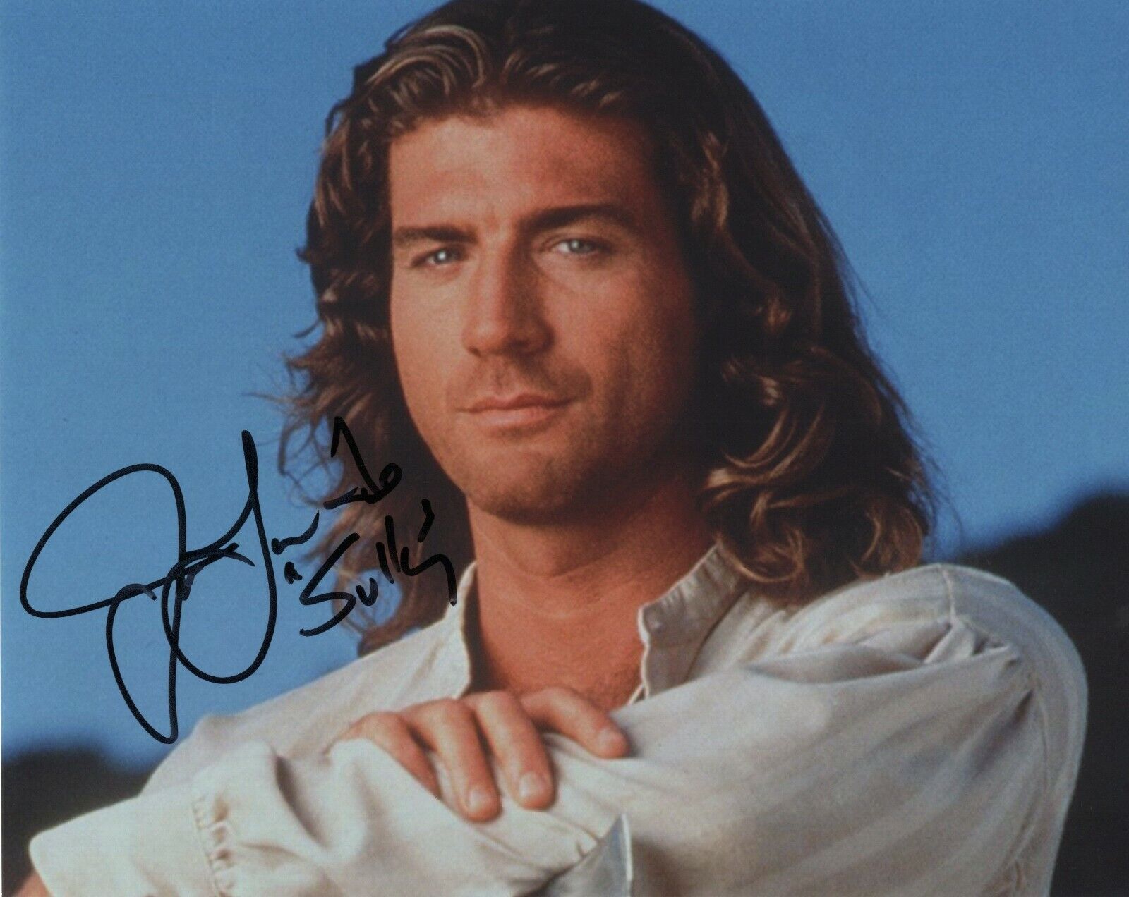 JOE LANDO SIGNED AUTOGRAPH BYRON SULLY DR QUINN MEDICINE WOMAN 8X10 Photo Poster painting #4