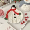 Christmas Snowman - shaped Ceramic Plates and Bowls
