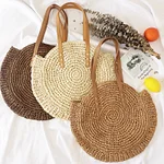 Fashion Round Beach Woven Bag