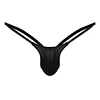  Men's Low-Rise Underwear G-String Underpants Thong Back Open Plus Size Bikini Bulge Pouch Underwear