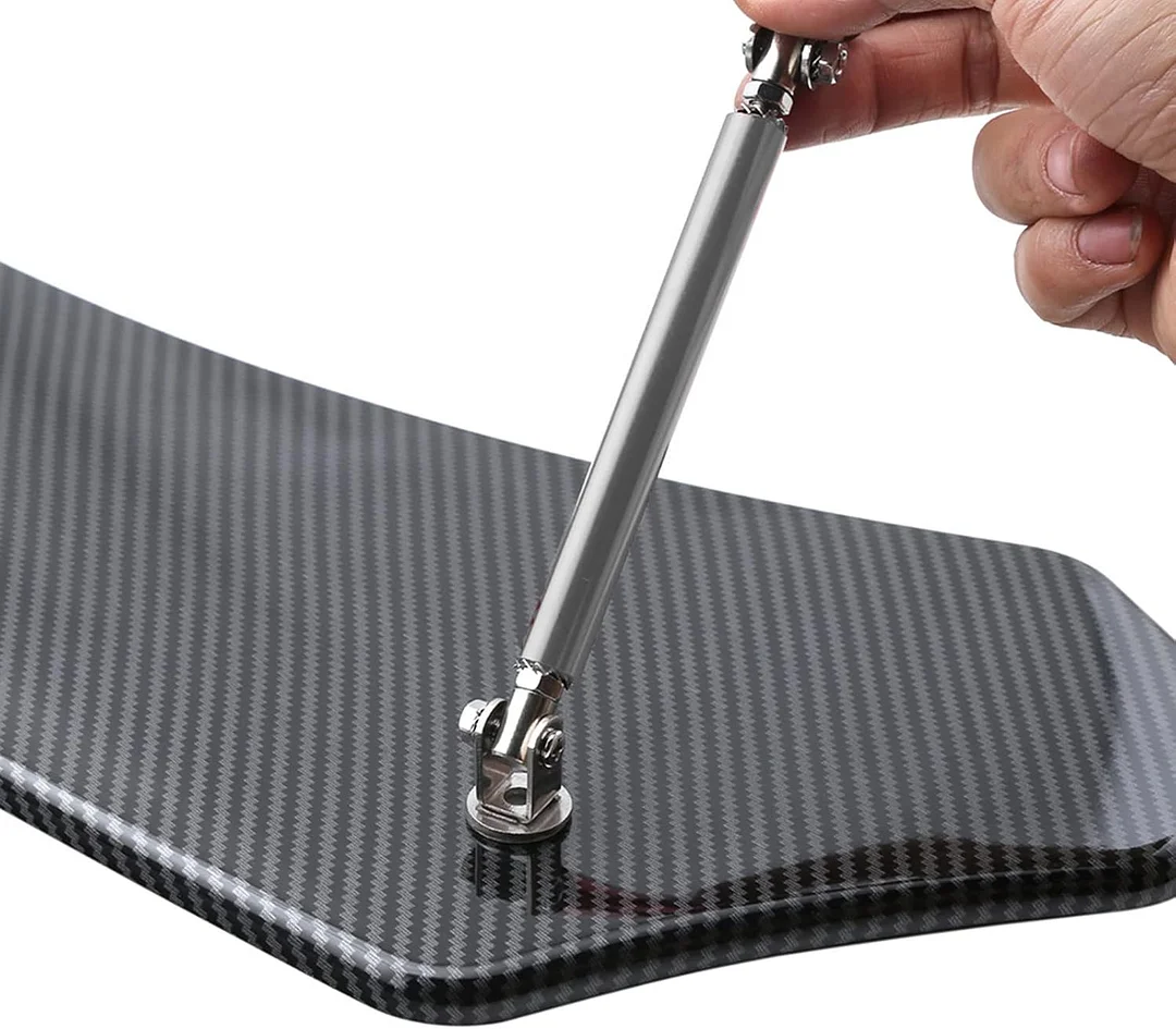 Front Bumper Lip Splitter Diffuser Strut Rod Tie Bars Splitter Support Rods 