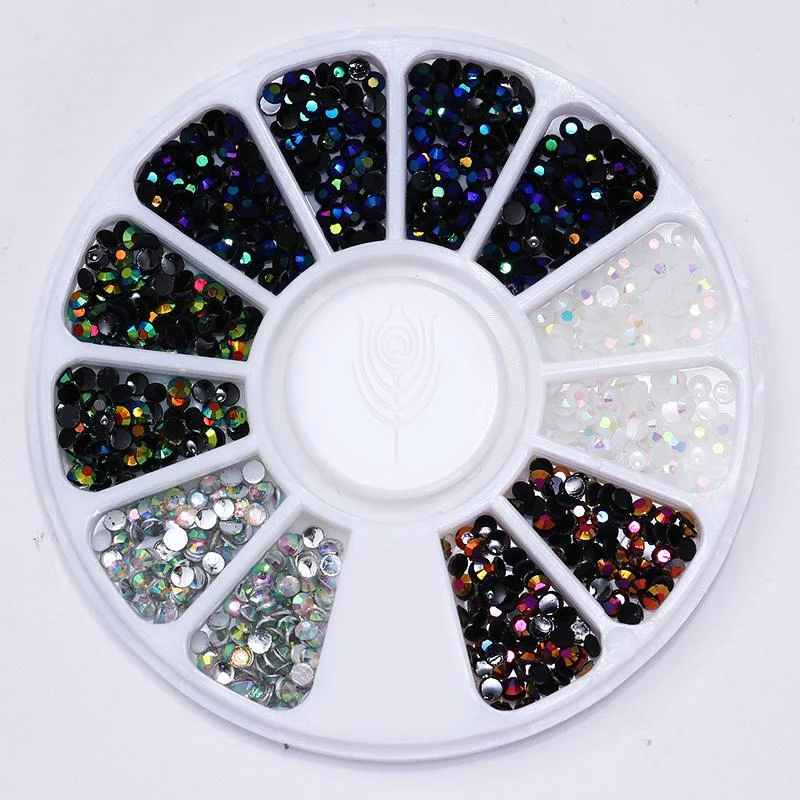 Mixed Color Chameleon Nail Rhinestone Glitter Small Irregular Beads For  Nail Art 3D Decoration Stone In Wheel DIY Tips-Nail Inspo