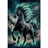 Horse-11CT Stamped Cross Stitch 35*50cm/13.78*19.69in tapestrymarket