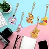 5pcs DIY Winnie the Pooh Diamond Painting Double-Sided Keychains