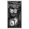 (Big Size)Jesus - 11CT Stamped Cross Stitch - 40*80cm