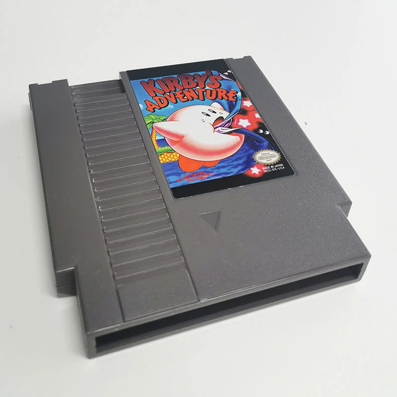 Kirby's Adventure For Nintendo NES - 8 Bit Game Cartridge