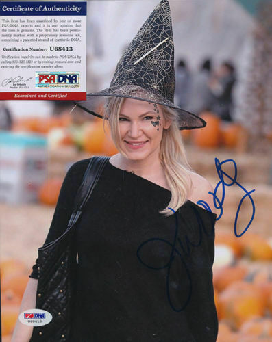 Jennifer Woods as Samantha from Witchcraft 14 signed 8x10 Photo Poster painting PSA COA