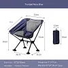 Outdoor Convenient Folding Lazy Chair uUltra-Light Fishing Camping Leisure Reclining Chair Aluminum Alloy Moon Chair