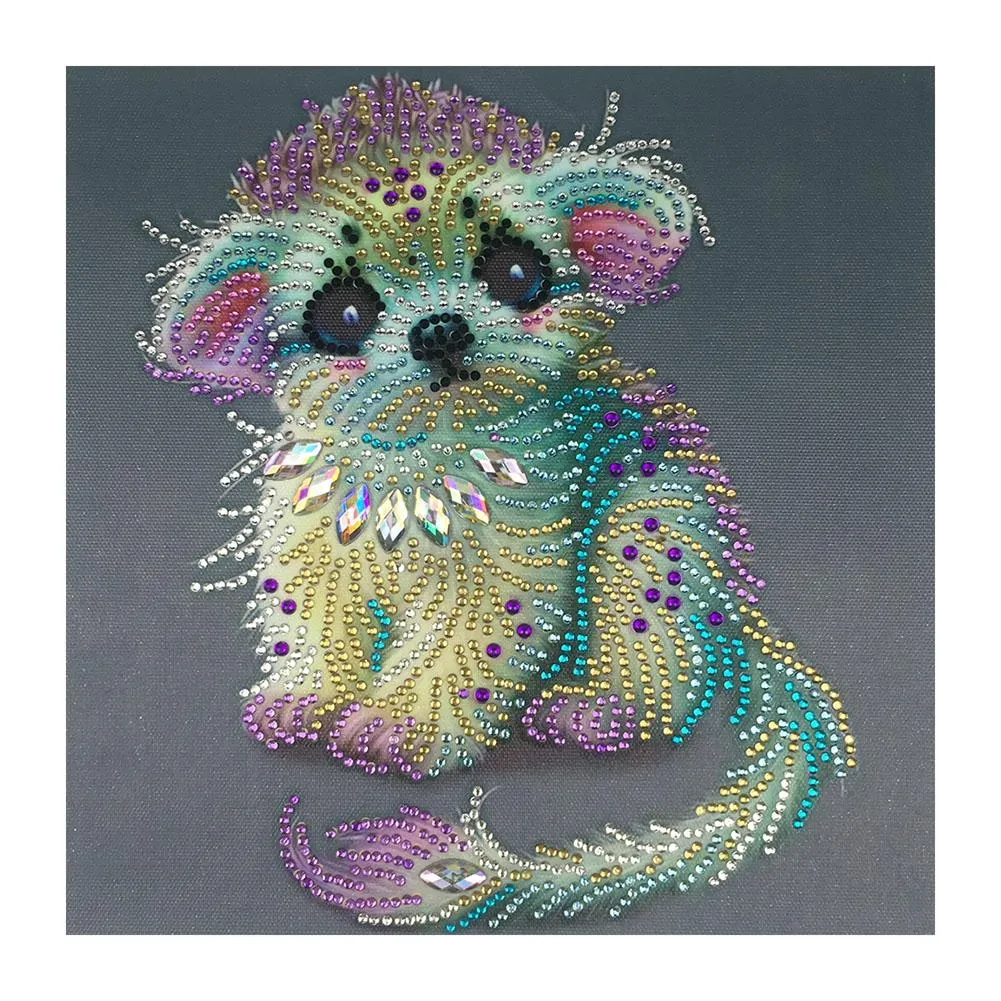 Diamond Painting - Crystal Rhinestone - Cute Animal