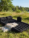 Inflatable Car Air Mattress Backseat Bed with Air Pump for Camping Road Trip