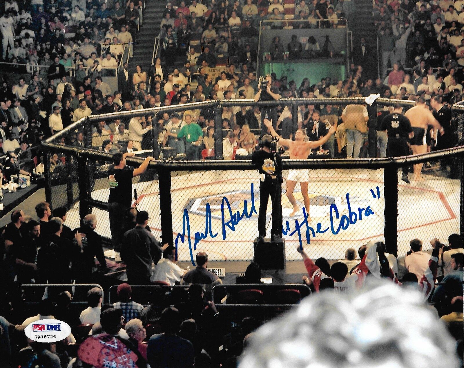 Mark Hall Signed 8x10 Photo Poster painting PSA/DNA COA Picture Autograph UFC 7 9 10 UU95 UU96 2