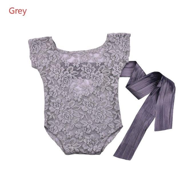 Baby Girls Floral Lace Top Outfit Costume