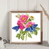 Butterfly - 9CT Partial Beaded Cross Stitch Kit(27x27cm)