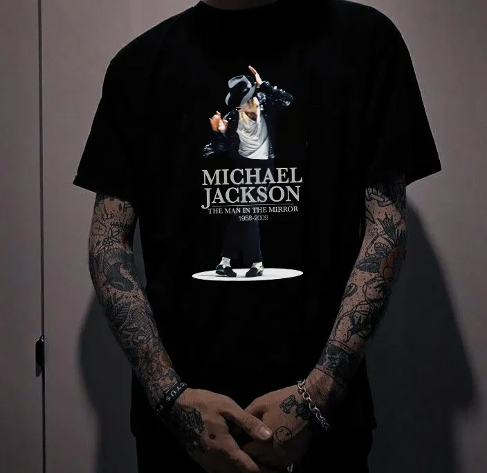 The Man In The Mirror Printed Men's T-shirt