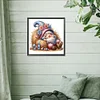 Diamond Painting -5D Full Round Drill Straw Gnome