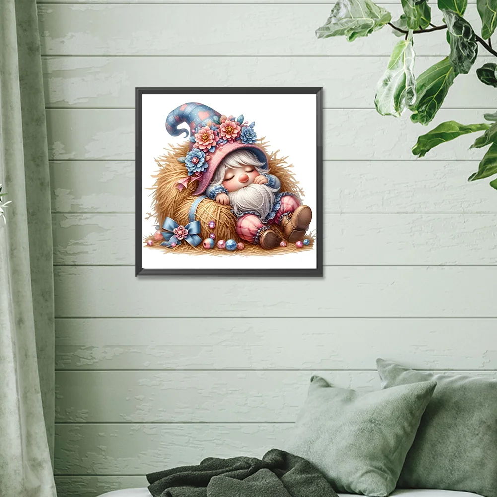 Full Round Diamond Painting 30*30cm - Grass Goblin