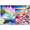 2pcs Diamond Painting -DIY Round Drill Place of Pearl