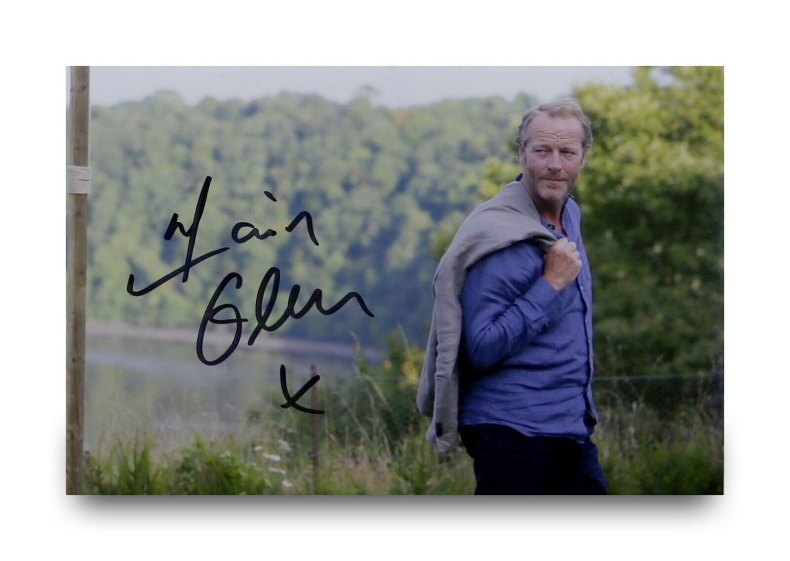 Iain Glen Signed 6x4 Photo Poster painting Games Of Thrones Cleverman Autograph Memorabilia +COA