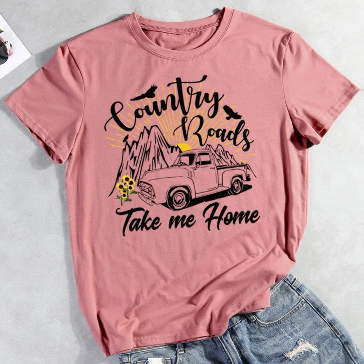 ANB -  Country roads take me home T-shirt Tee -04151