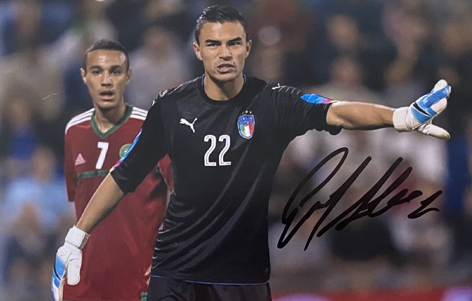 Emil Audero Hand Signed Italy 6X4 Photo Poster painting
