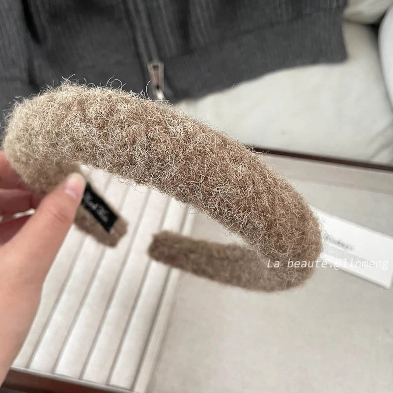 Elegant Retro Solid Color Cloth Hair Band