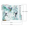 Diamond Painting -DIY Round Drill Hummingbird(50*40 CM)