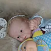 [Heartbeat & Coos] 20" Realistic Toddlers Reborn Baby Doll Blonde Hair Girl Wedela Handmade Huggable and Posable - RBBI-Myrebornbabydoll&reg; Myrebornbabydoll&reg;