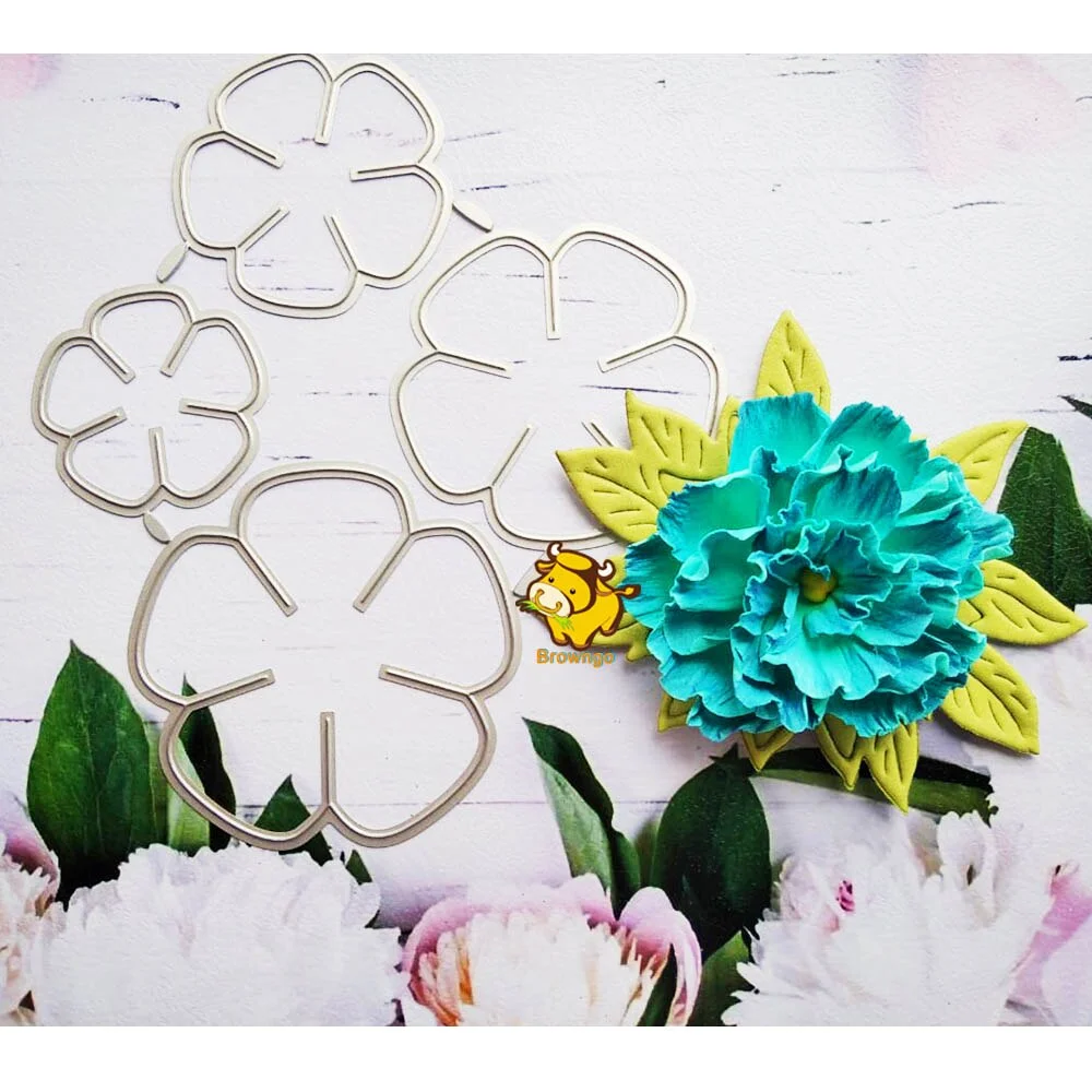 Beautiful Many Flower Series Metal Cutting Dies Stencil Template For DIY Scrapbooking Embossing Paper Cards Album Making Dies