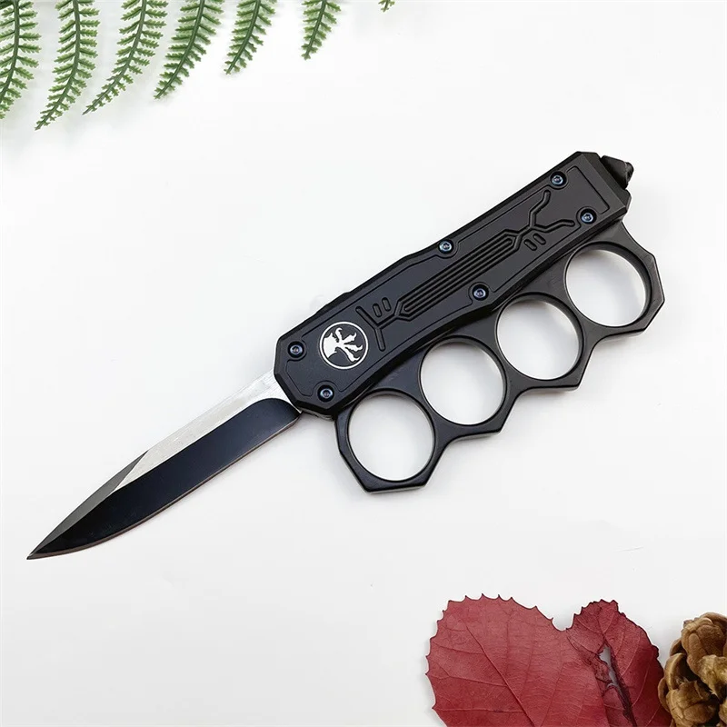 Outdoor multi-functional micro-technology wilderness survival camping knife, mountaineering equipment, portable EDC knife