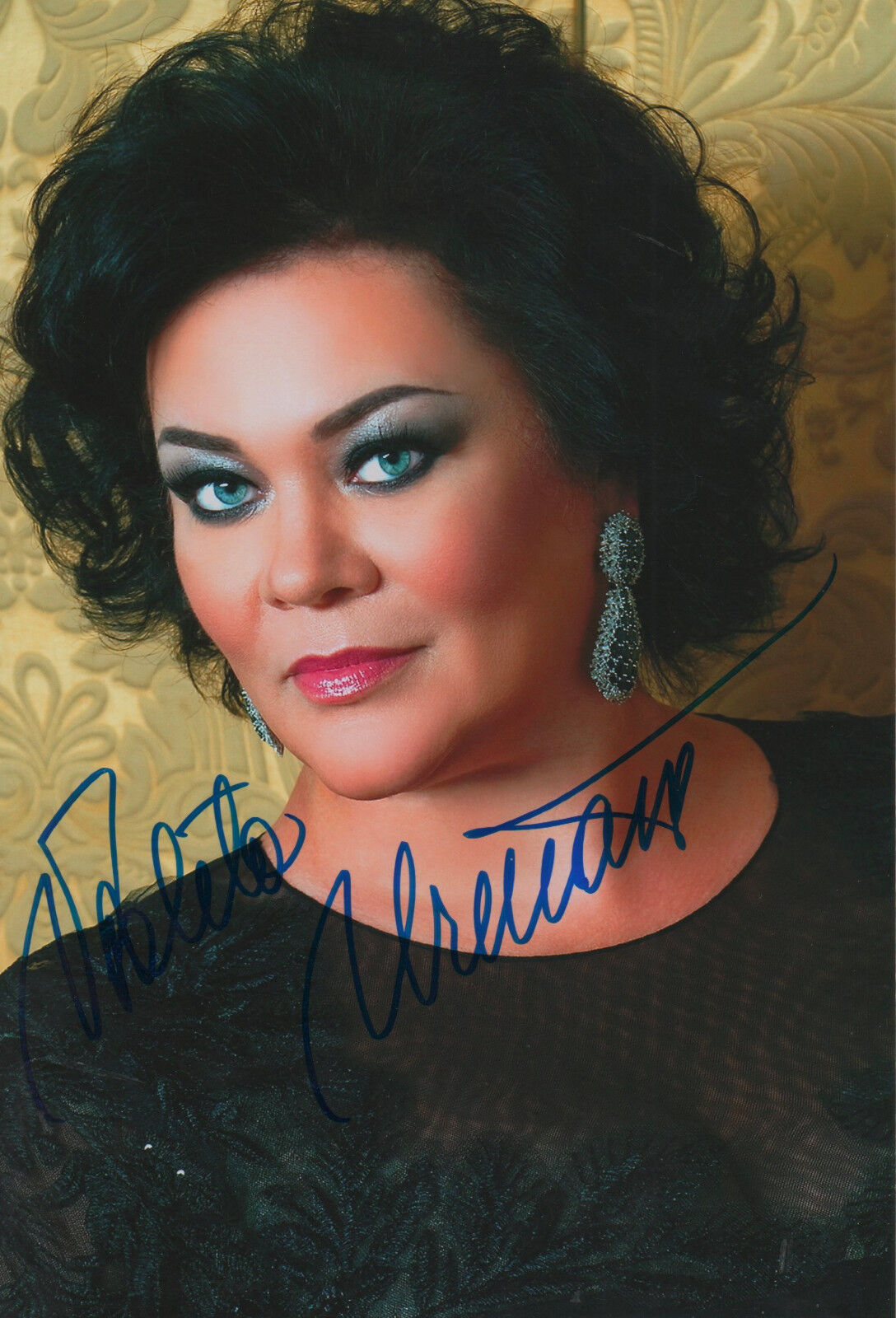 Violeta Urmana Opera signed 8x12 inch Photo Poster painting autograph